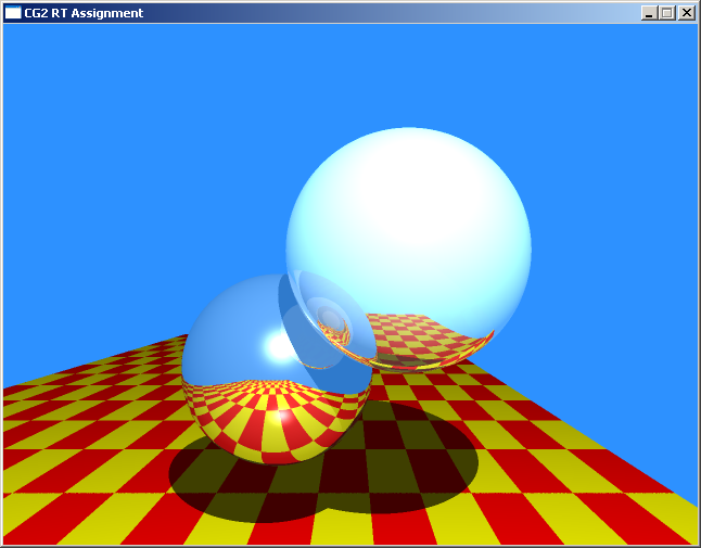 One of the last submissions for the ray tracer